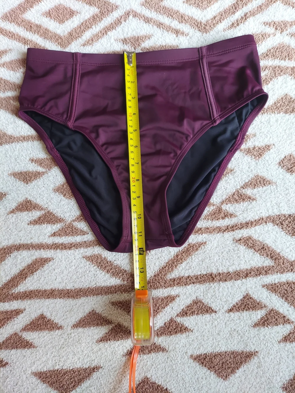 *NEW* Title Nine Tidal RAVE Tankini + High Waisted Bottoms Fig / Coral Color